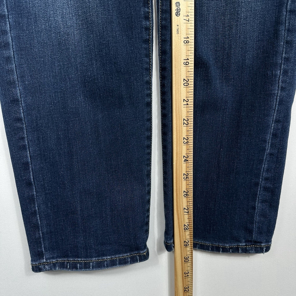 Liverpool Los Angeles Girlfriend Size 8/29 Women's Basic Jeans Dark Blue Denim - Picture 8 of 8